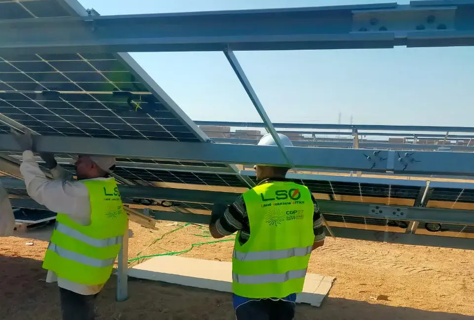 مشروع شرم الشيخ للطاقة الشمسية بقدرة 5 ميجاوات [Mechanical]